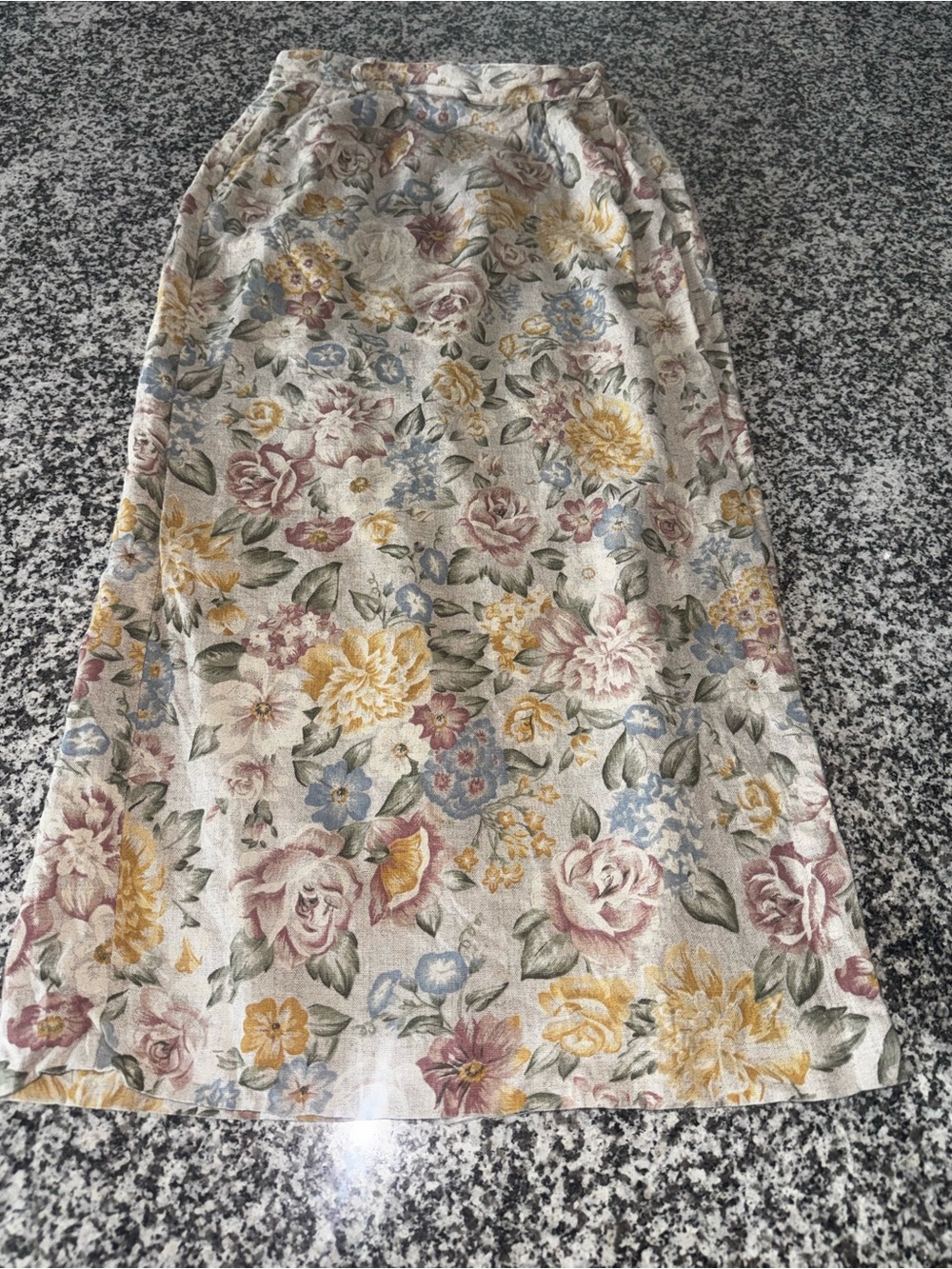 Vintage Talbots Linen Maxi Skirt - Picture 10 of 10